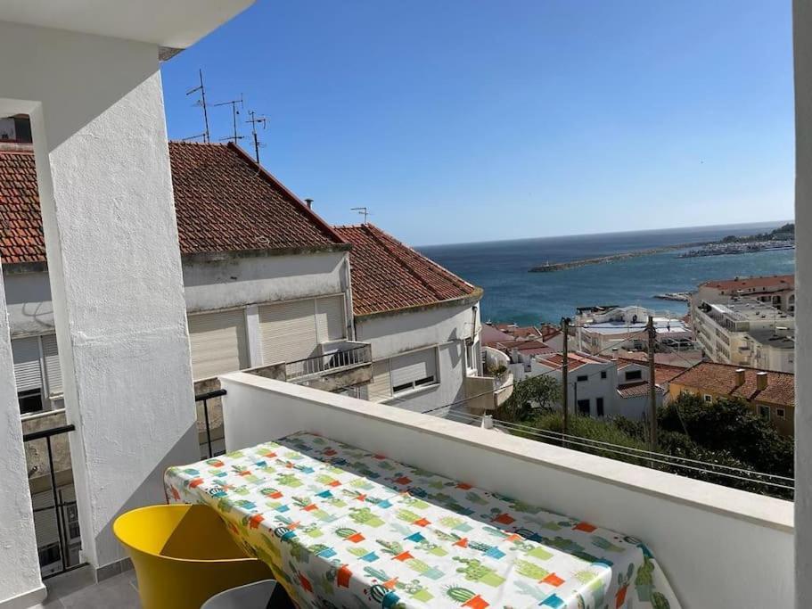 *Sea View* New 3 Bedroom Apt With Free Parking Sesimbra Luaran gambar